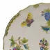 Queen Victoria Multicolor Covered Bouillon Lid Only W/Rose