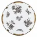Fortuna Black Dinner Plate