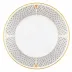 Art Deco Gray Dessert Plate 8 in D