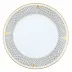 Art Deco Gray Dinner Plate 10.25 in D