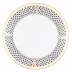 Art Deco Black Salad Plate 7.25 in D