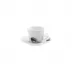Piqueur Hedgehog Cappuccino Cup With Saucer Diam 3.6" High 3" 8.5Oz Diam 6.5" High 0.9"