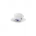 Ocean Filefish Cappuccino Cup With Saucer Diam 3.6" High 3" 8.5Oz Diam 6.5" High 0.9"