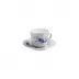 Ocean Kelp Cappuccino Cup With Saucer Diam 3.6" High 3" 8.5Oz Diam 6.5" High 0.9"