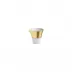 Polite Gold Milk Jug/Creamer, Small Round 3.1" H 3.1" 3.4 oz (Special Order)