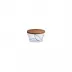 Granat Sugar Bowl, Medium & Walnut Lid Round 3.9" H 2.5" 5.4 oz (Special Order)