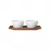 Pulse Set Of 2 Jam Dishes On Tray L9.8" W4.3" H 2.6" (Special Order)