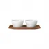 Pulse Dinneware Set Of 2 Jam Dishes On Tray L9.8" W4.3" High 2.6"