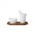 Pulse Set Of 2 Breakfast Dishes On Tray L9.1" W4.3" H 6.5" (Special Order)