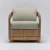 Harbour Lounge Chair Natural/Straw