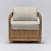 Harbour Lounge Chair Natural/Natural Cream