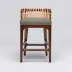 Palms Counter Stool Chestnut/Moss