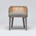 Palms Arm Chair Grey Ceruse/Fog