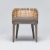 Palms Arm Chair Grey Ceruse/Pebble