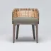 Palms Arm Chair Grey Ceruse/Fern