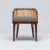 Palms Arm Chair Chestnut/Moss