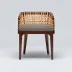 Palms Arm Chair Chestnut/Pebble