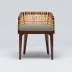 Palms Arm Chair Chestnut/Fawn