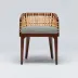 Palms Arm Chair Chestnut/Jade