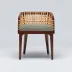 Palms Arm Chair Chestnut/Fern