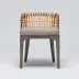 Palms Side Chair Grey Ceruse/Hemp