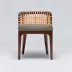 Palms Side Chair Chestnut/Pebble
