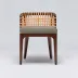Palms Side Chair Chestnut/Sisal