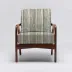 Delray Lounge Chair Chestnut/Sage