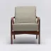 Delray Lounge Chair Chestnut/Fawn