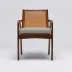 Delray Arm Chair Chestnut/Fog