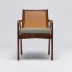 Delray Arm Chair Chestnut/Fawn