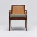 Delray Arm Chair Chestnut/Sisal