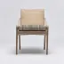 Delray Side Chair White Ceruse/Sage