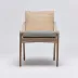 Delray Side Chair White Ceruse/Jade