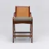 Delray Counter Stool Chestnut/Pebble