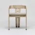 Maryl III Dining Chair Washed White/Fog