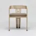 Maryl III Dining Chair Washed White/Pebble