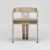 Maryl III Dining Chair Washed White/Fawn