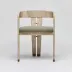 Maryl III Dining Chair Washed White/Fern