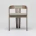 Maryl III Dining Chair Washed Grey/Hemp