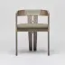 Maryl III Dining Chair Washed Grey/Fawn