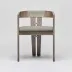 Maryl III Dining Chair Washed Grey/Jade