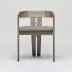 Maryl III Dining Chair Washed Grey/Fern