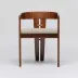 Maryl III Dining Chair Chestnut/Natural Cream