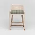 Boca Counter Stool White Wash/Sage