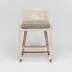 Boca Counter Stool White Wash/Straw