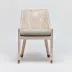 Boca Dining Chair White Wash/Natural Cream