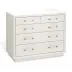 Taylor 5 Drawer Chest White