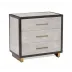 Maia Bedside Chest Shagreen