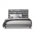 Channel Upholstered Bed Pearl King